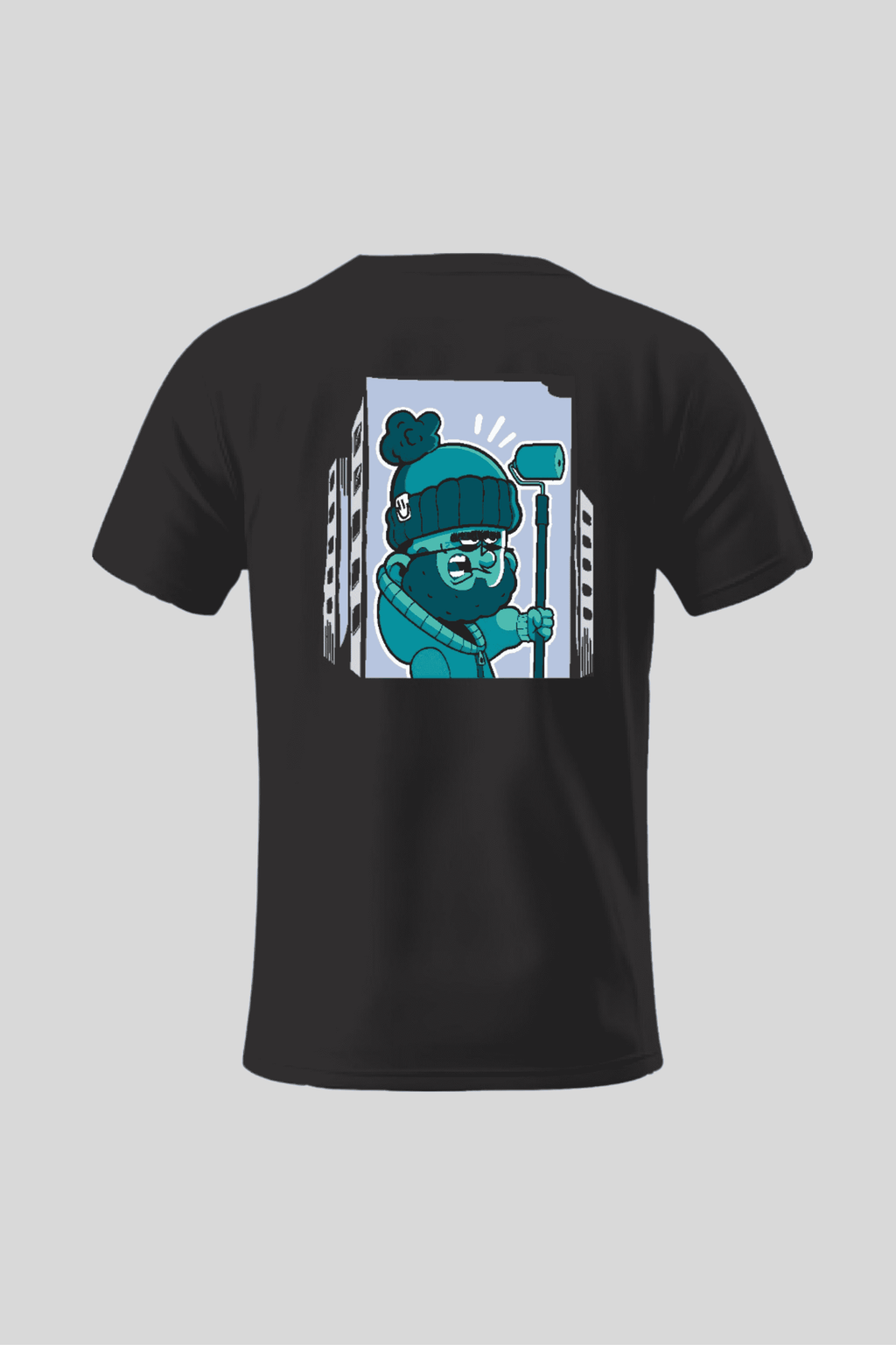 CAMISETA PREMIUM STREET PINTOR PRETO